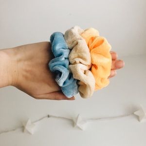 3 Scrunchies Bundle GOLDEN